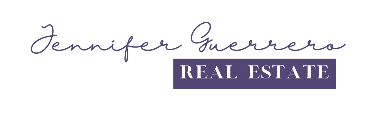 Jennifer Guerrero Real Estate script logo, serving as the personal brand seal for an award-winning Colorado Springs real estate agent and Nathan Johnson Team member.