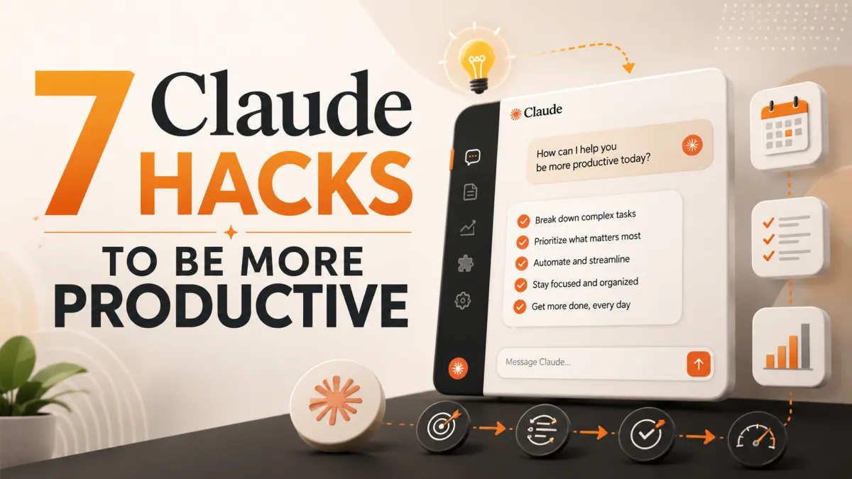 7 Claude Hacks to be More Productive