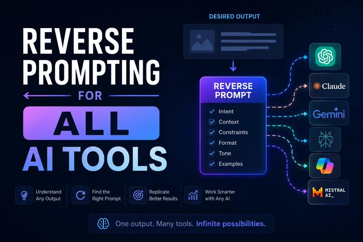 Reverse prompting