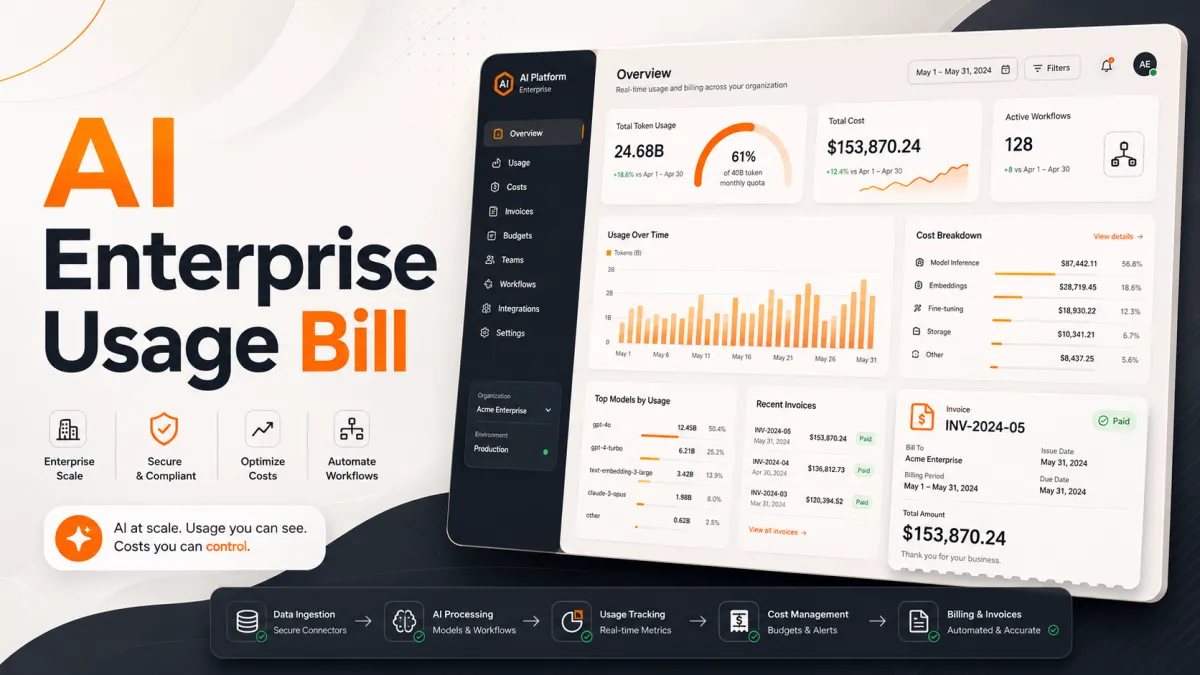 AI Enterprise usage bill