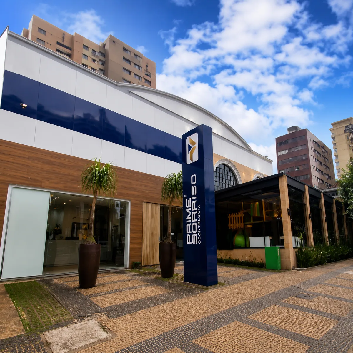 Fachada da Prime Sorriso Odontologia