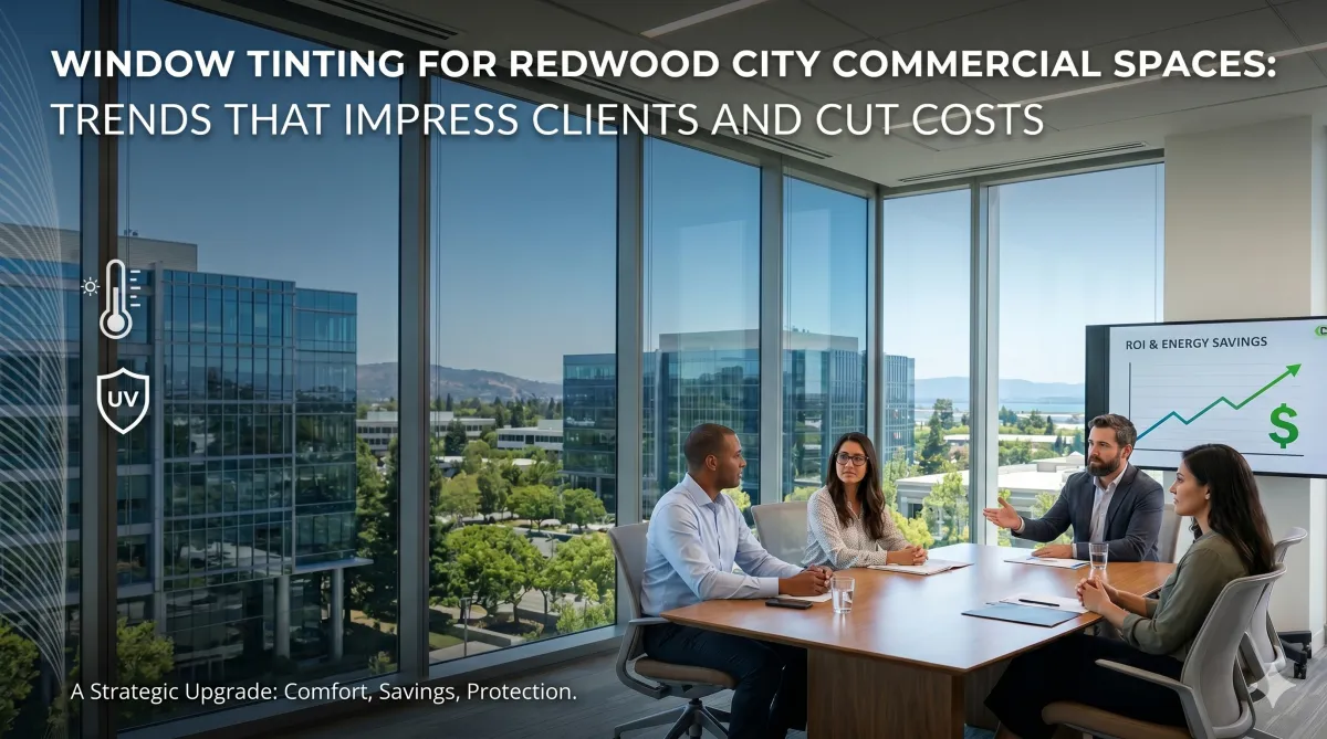 commercial window tinting Redwood City