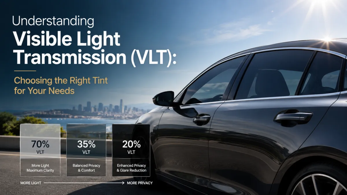 Understanding Visible Light Transmission (VLT): Choosing the Right Tint for Your Needs