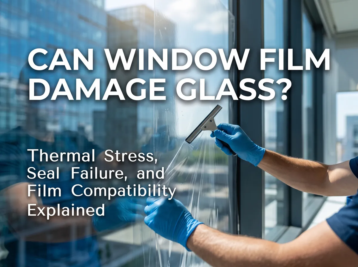 Can Window Film Damage Glass? Thermal Stress, Seal Failure, and Film Compatibility Explained