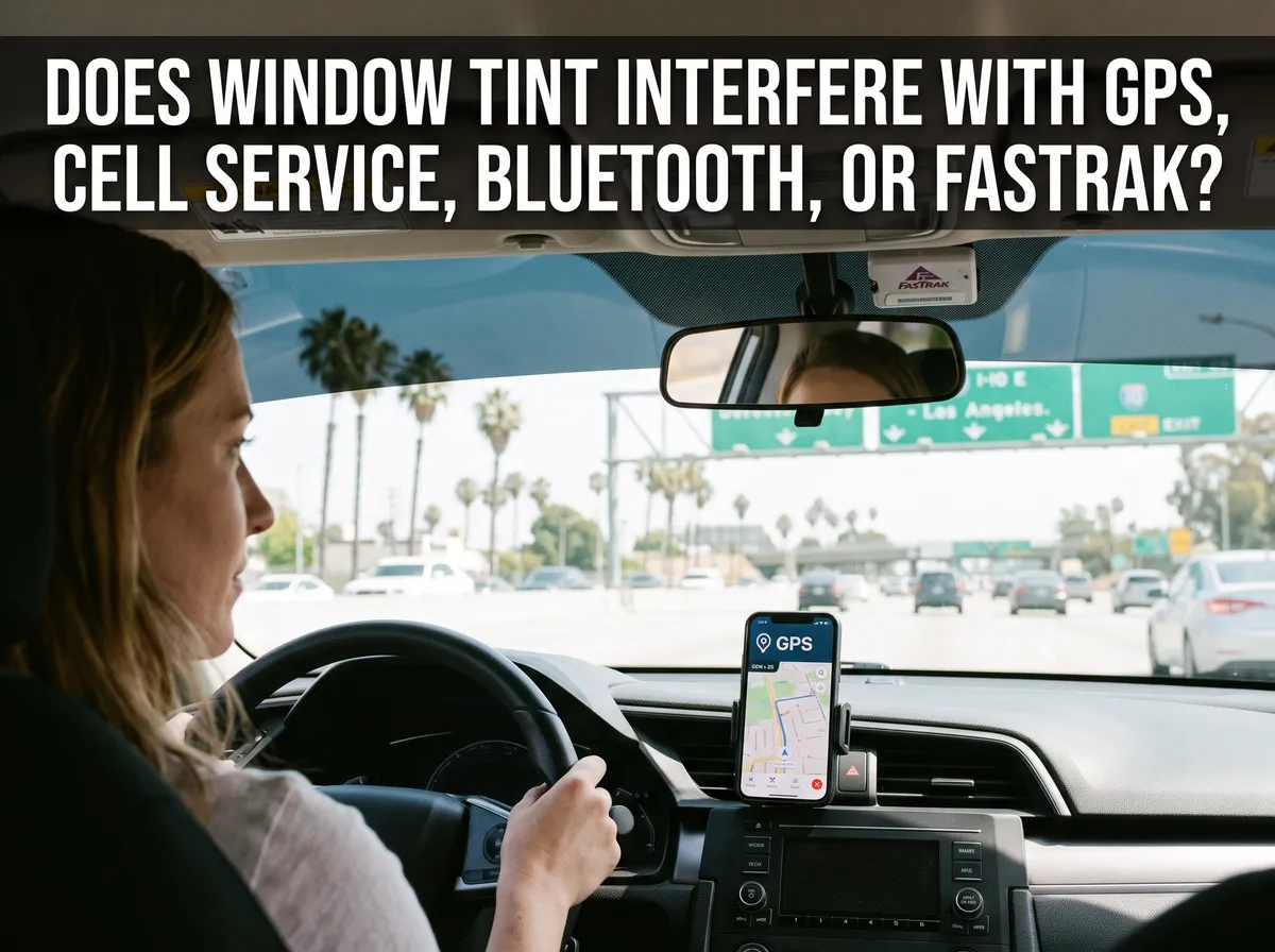 Does Window Tint Interfere With GPS, Cell Service, Bluetooth, or FasTrak?