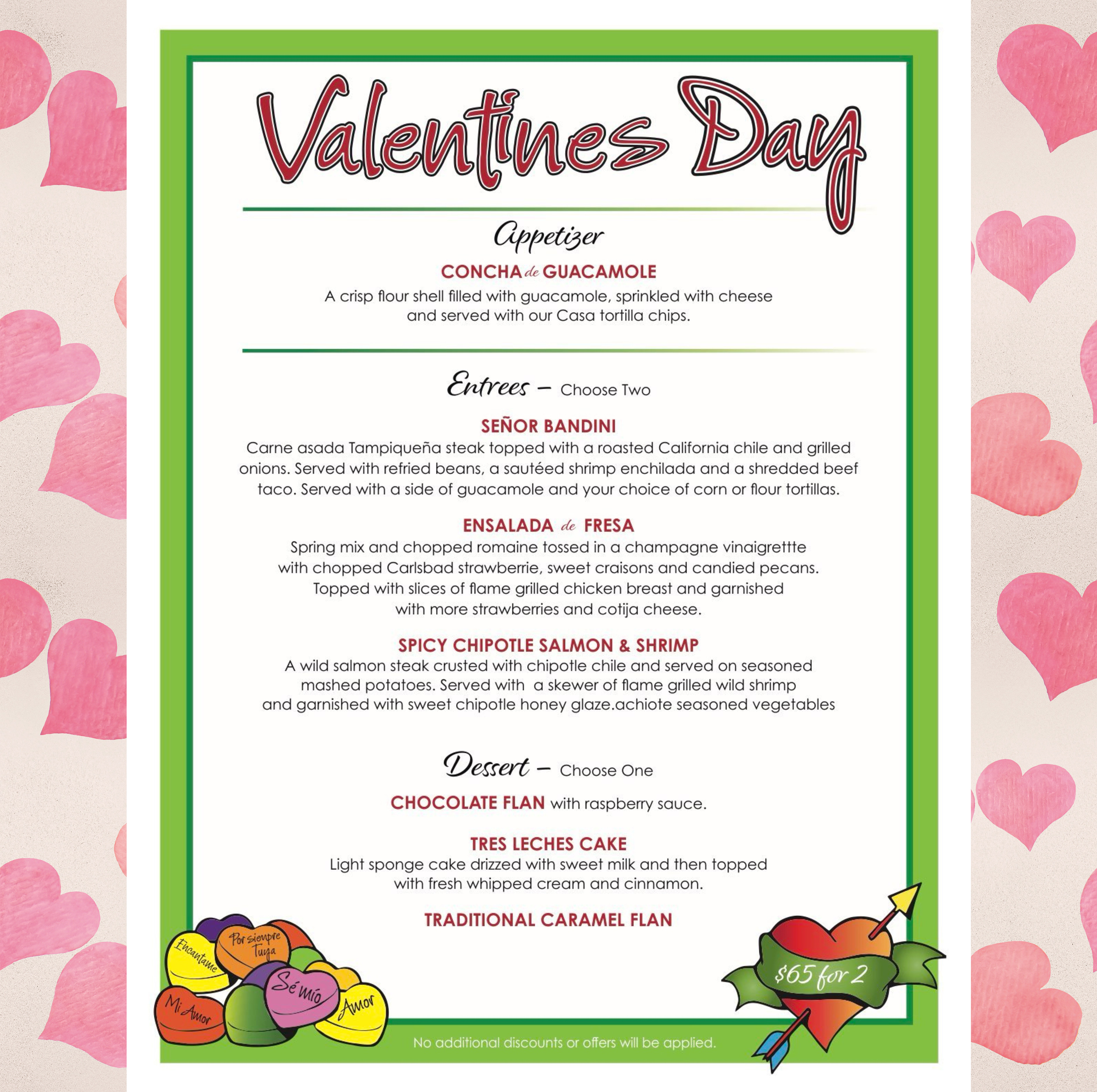 Valentine's Day at Casa De Bandini!