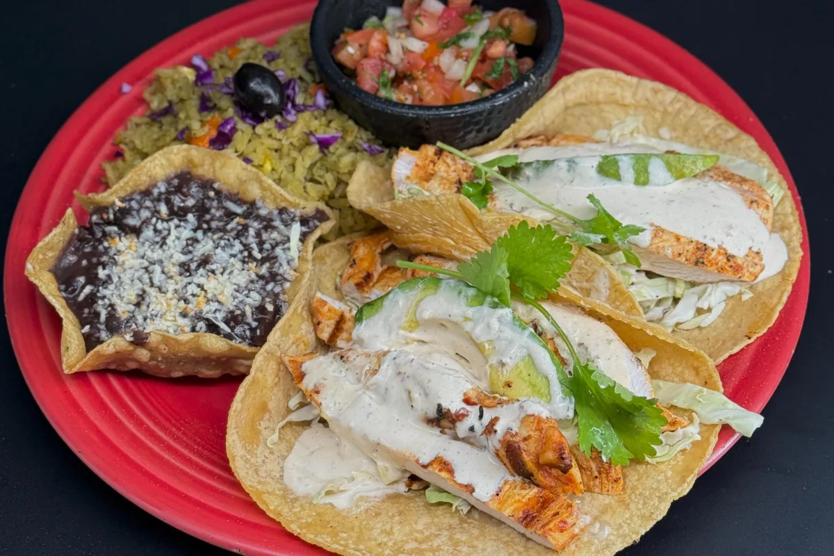 Mexican Trio: Our dipping trio consists of fresh guacamole, jalapeño cheese sauce, and a Mexican bean dip made with salsa Quemada and melted cheese.