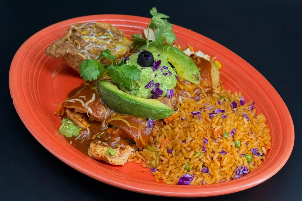 Mexican Trio: Our dipping trio consists of fresh guacamole, jalapeño cheese sauce, and a Mexican bean dip made with salsa Quemada and melted cheese.