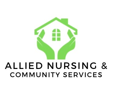 Allied nursing and community services sponsor logo