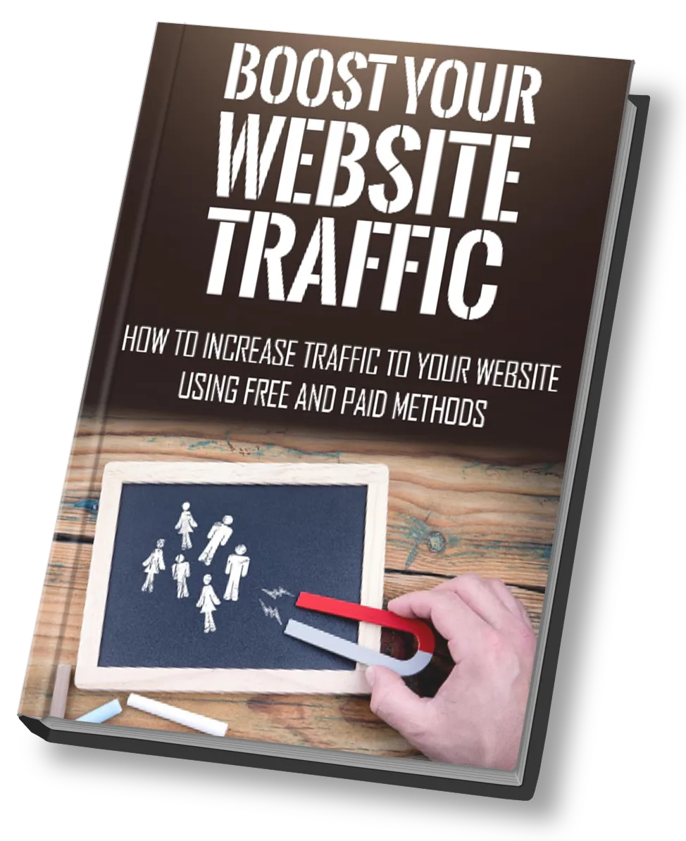 Boost Your Website Traffic ebook — proven strategies to increase visitors and grow online business