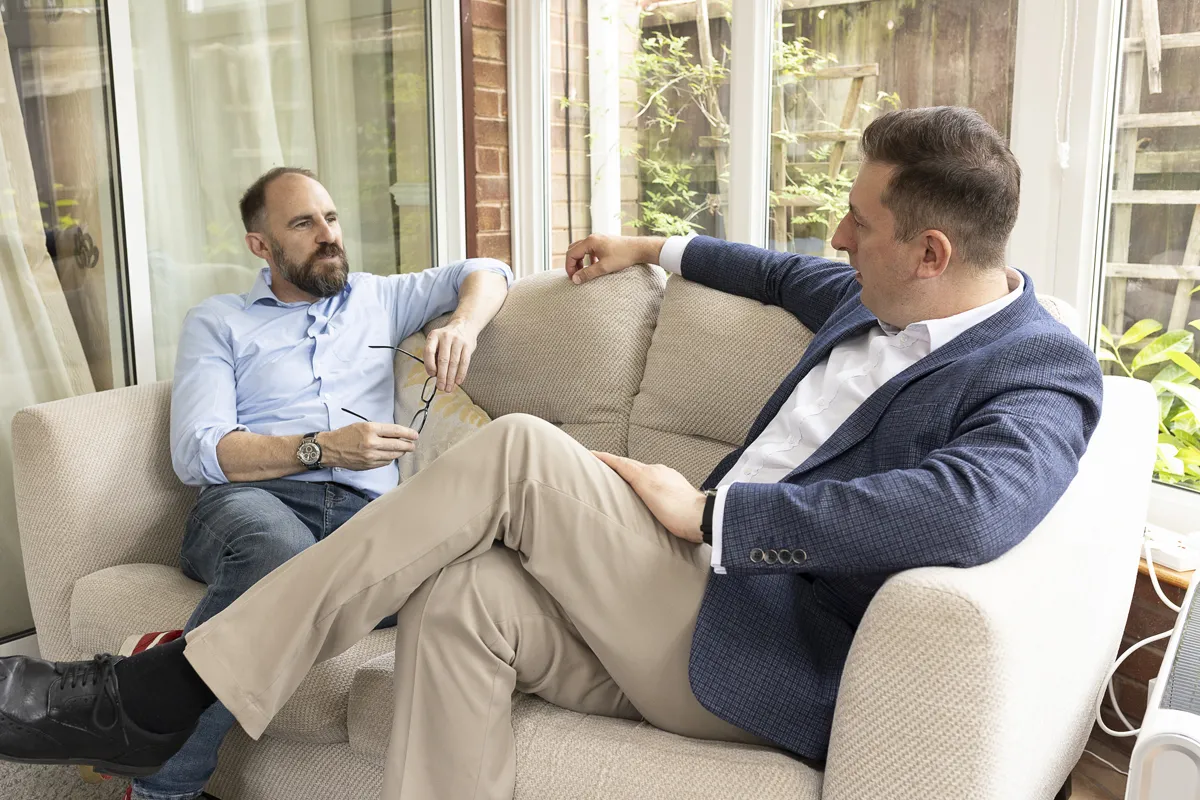 A confidential one-to-one supervision conversation
