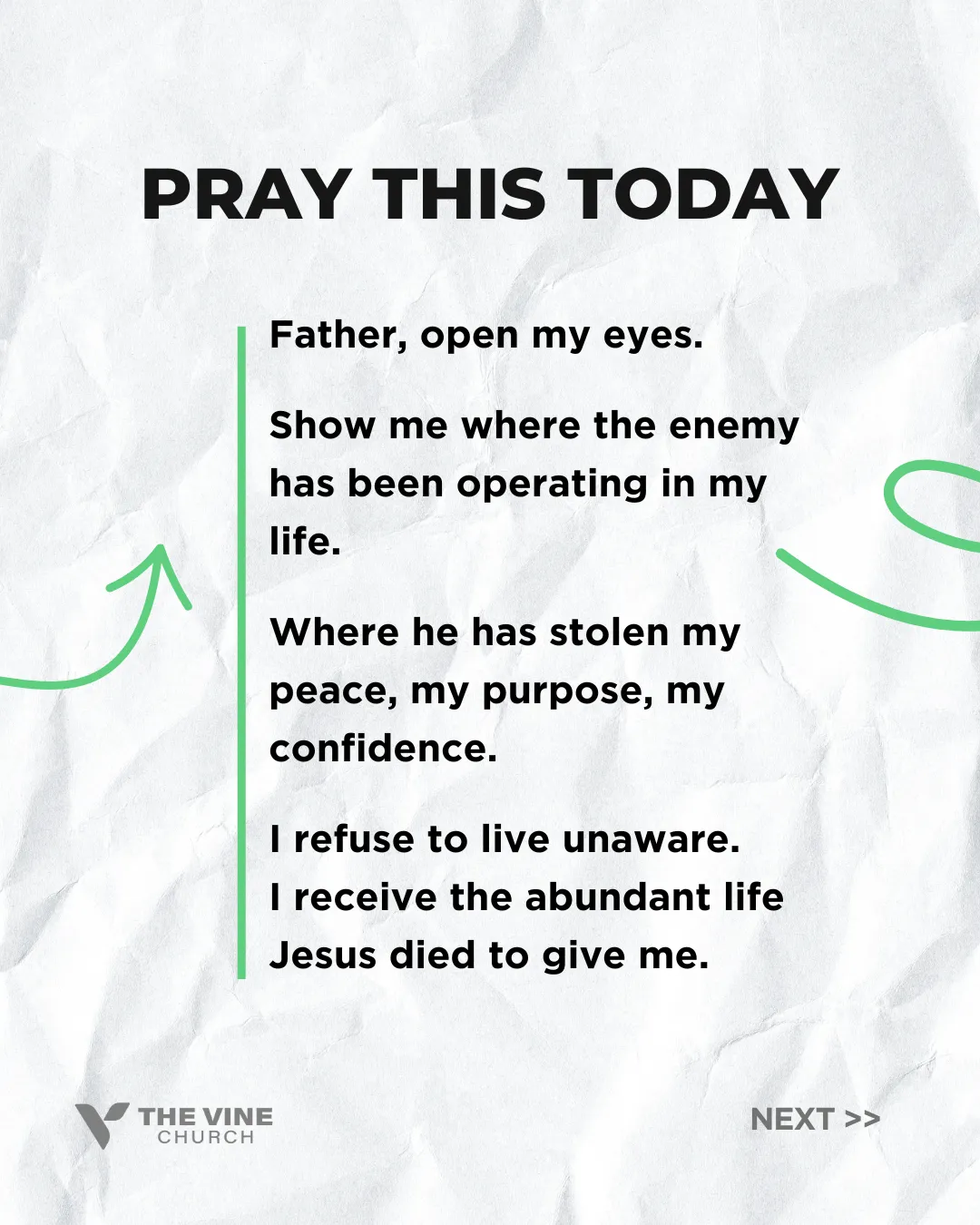 second chance prayer