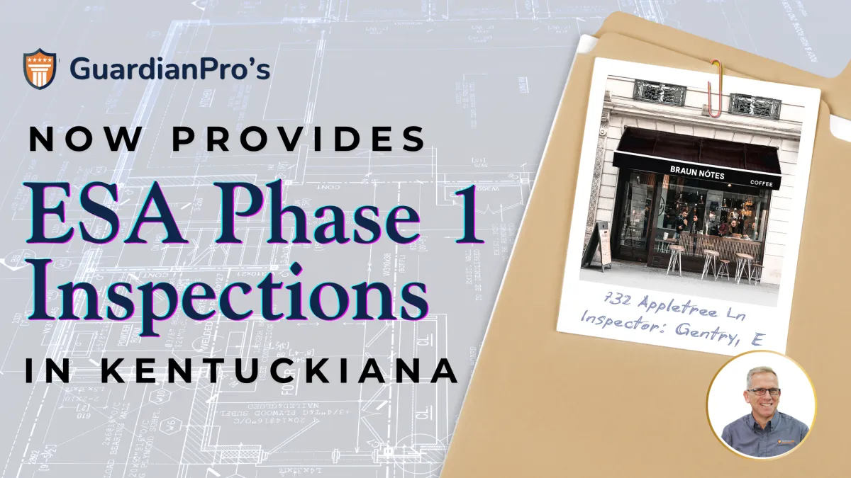ESA Phase 1 Inspections in Kentuckiana Now Available