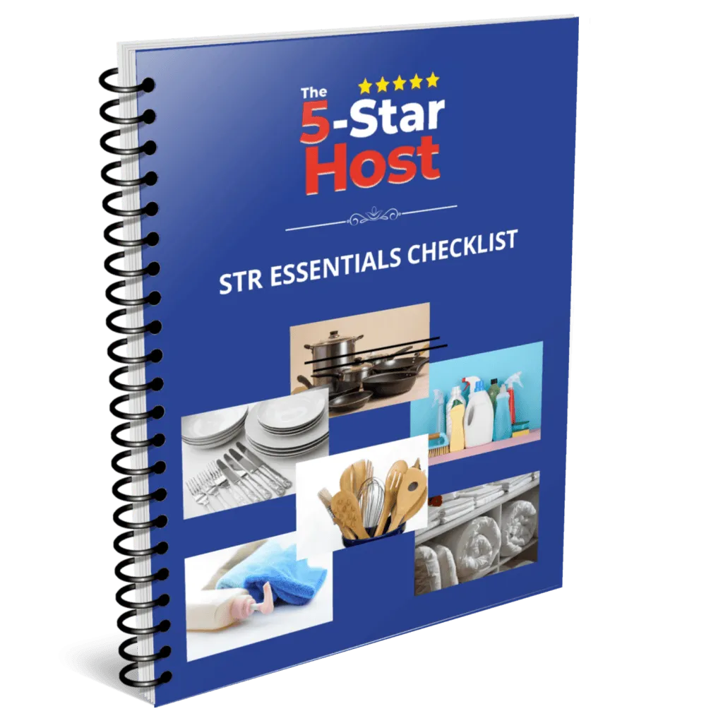 STR Essentials Checklist for short-term rental hosts by Catherine DeGeorge