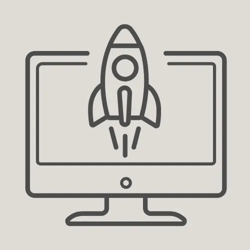 Step 3 icon: Launch your short-term rental website