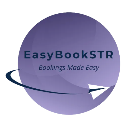 EasyBookSTR booking engine app logo for short-term rental hosts