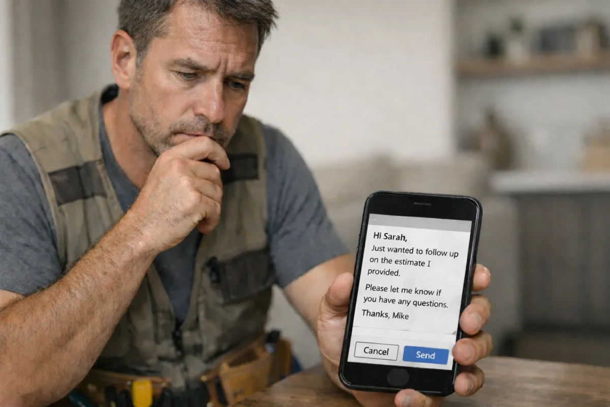 Follow Up Feels Pushy When You Do Not Have a System