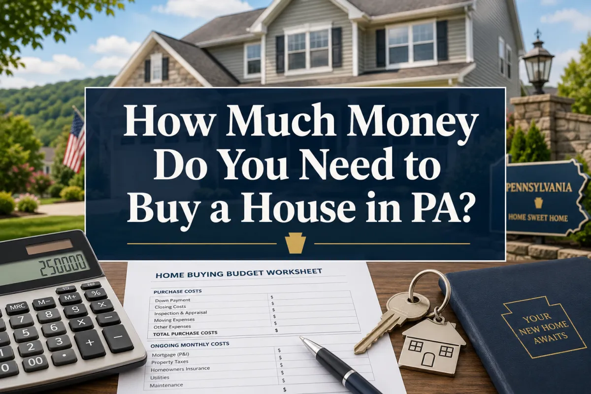 Pennsylvania homebuyer guide covering financing, closing costs and the home purchase process.