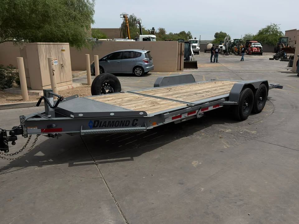 2022 Tilt Deck Trailer with Stationary Deck