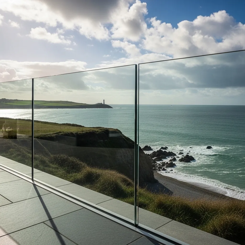 Frameless glass balustrade
