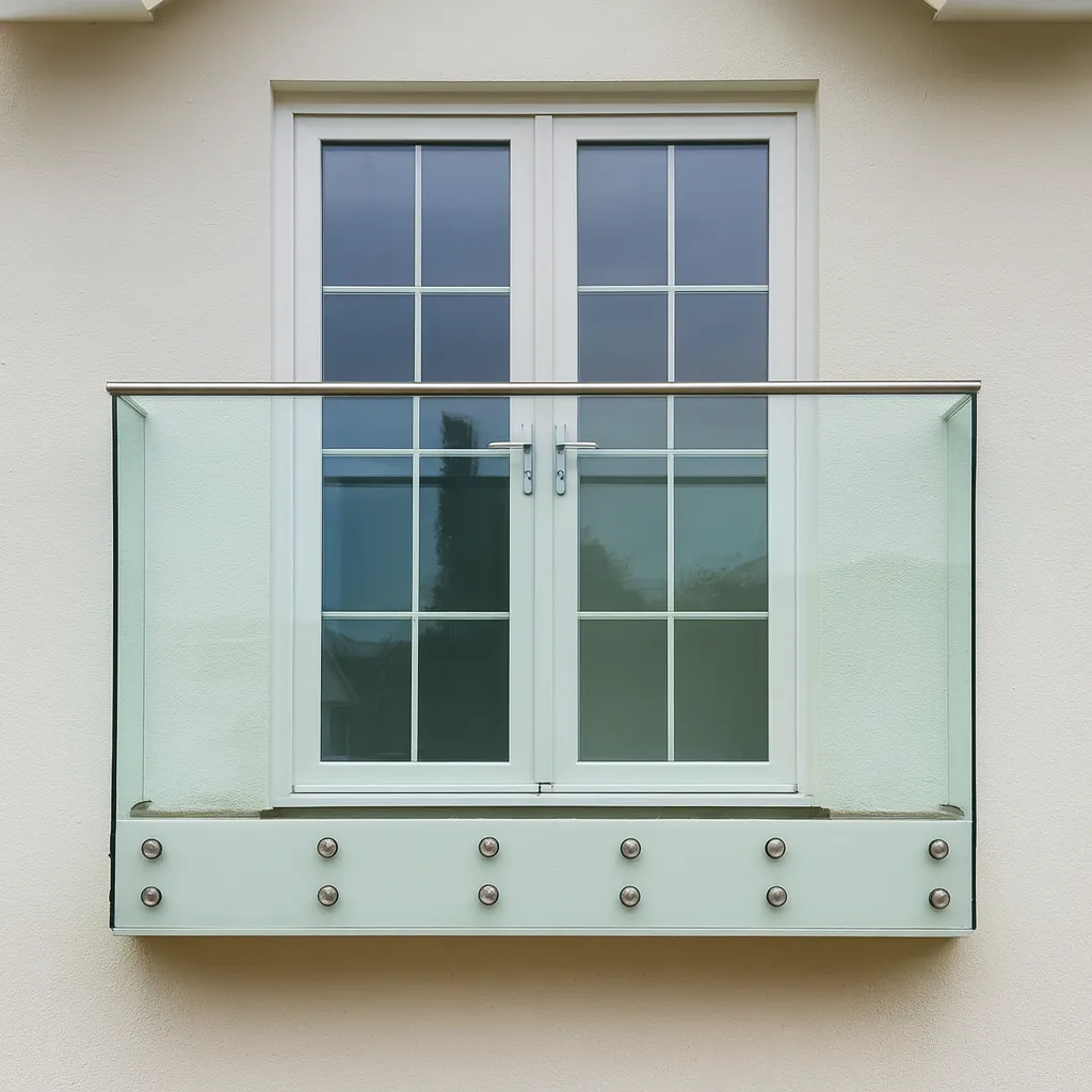 Frameless glass balustrade