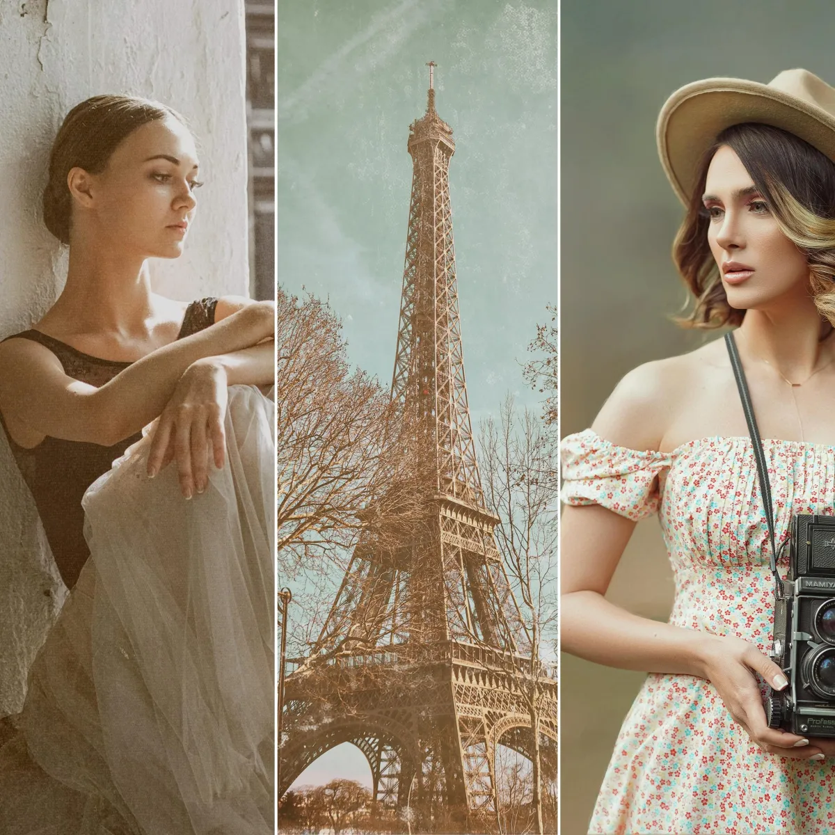 create a vintage effect by adding texture to an image in photoshop