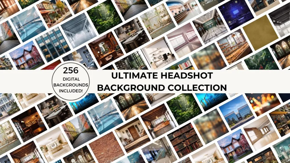 the ultimate headshot background collection from The Imaginator Studio