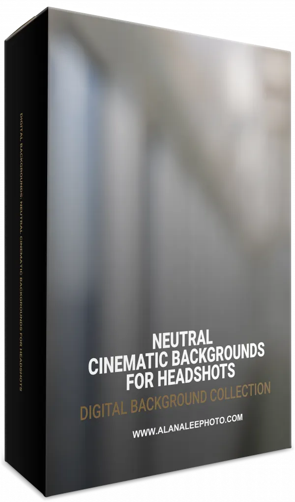 neutral cinematic headshot backgrounds