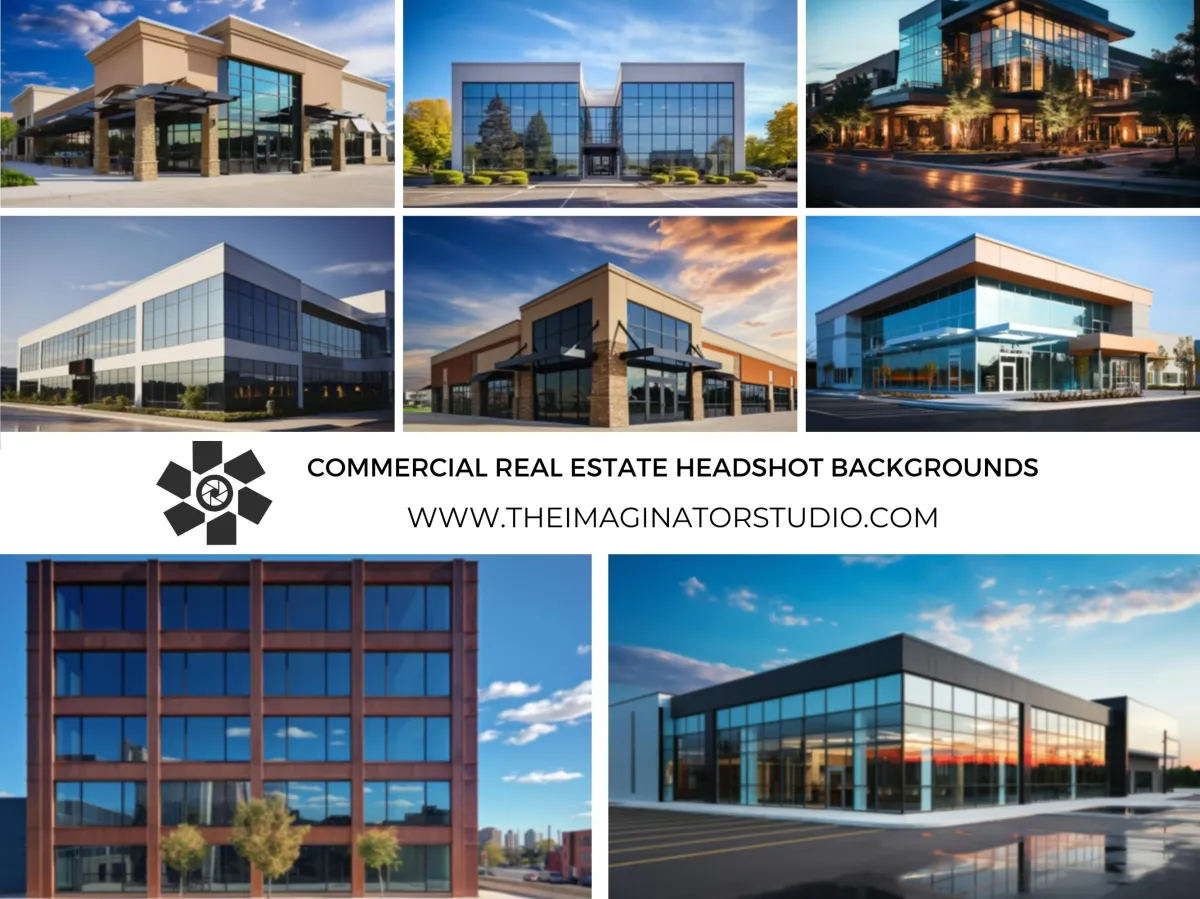 commercial real estate headshot backrounds