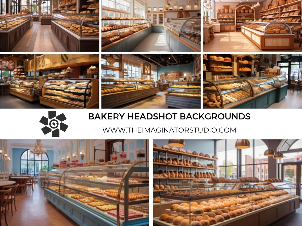 bakery headshot backgrounds