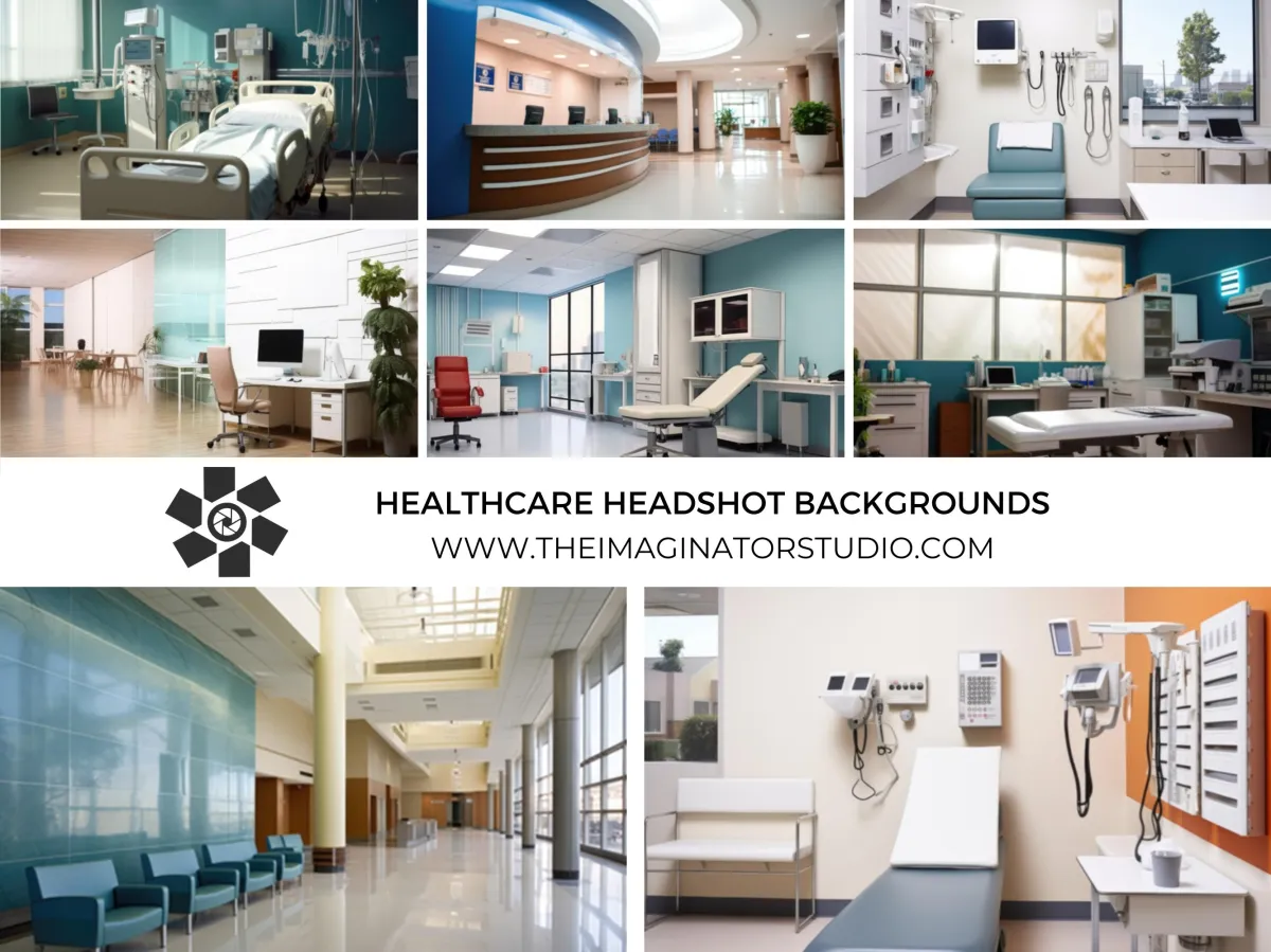 healthcare headshot backgrounds