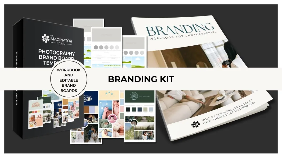 diy branding kit for photographers and photoraphy studio