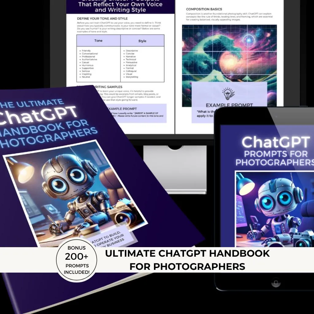 ChatGPT for photographers by Alana Lee