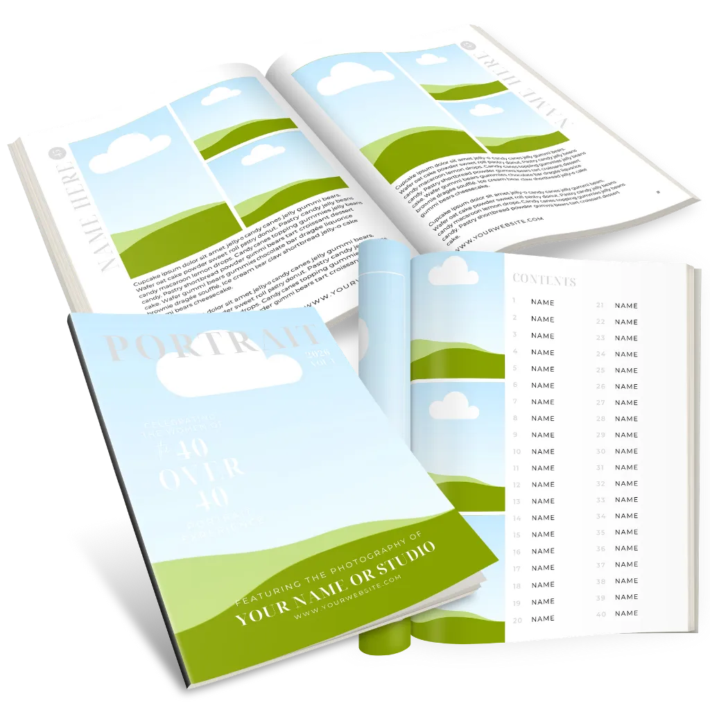 photography magazine templates that are editable in Canva