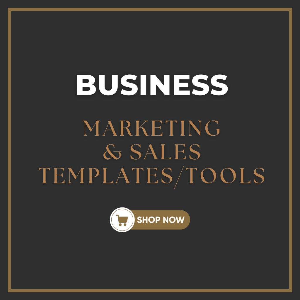 Business marketing and sales templates and tools for photography businesses