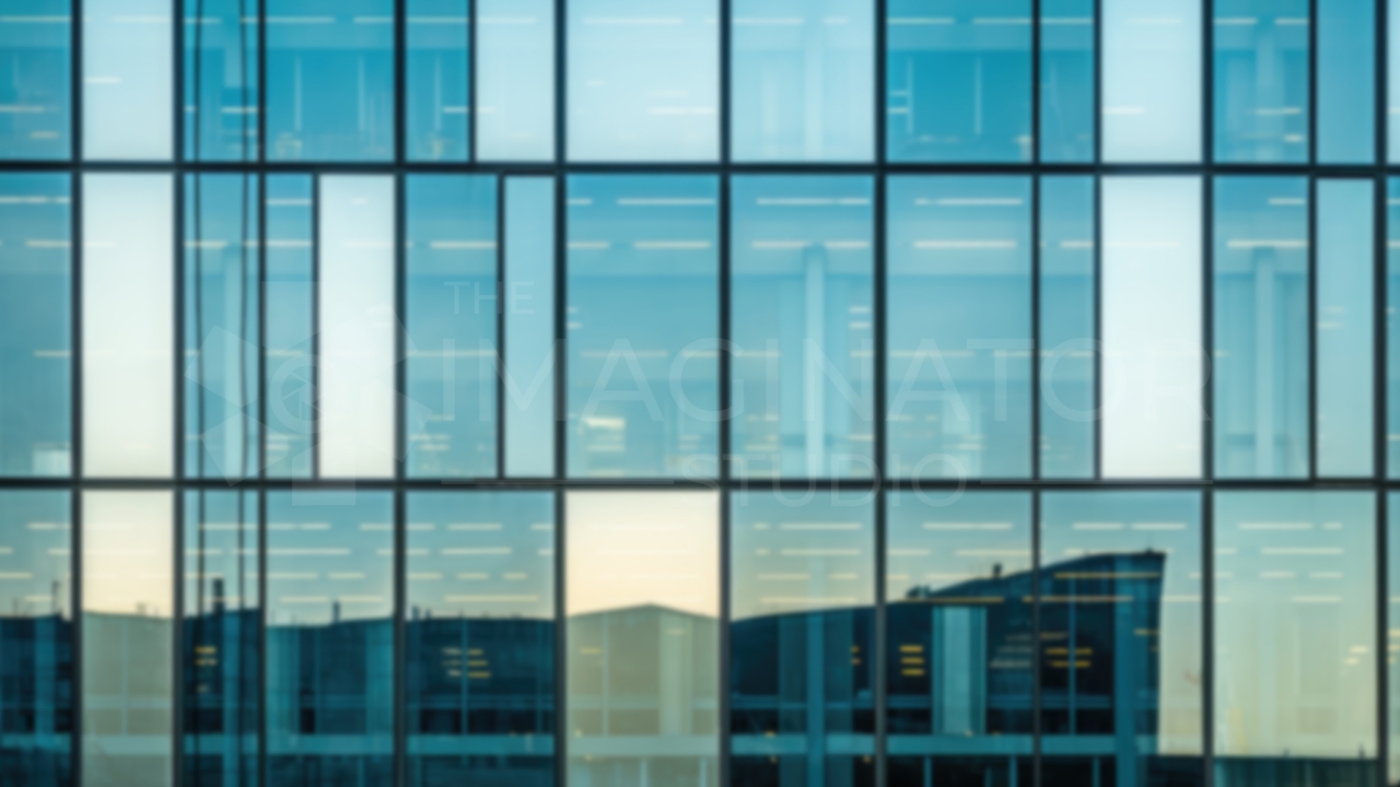 free digital headshot background of corporate office windows