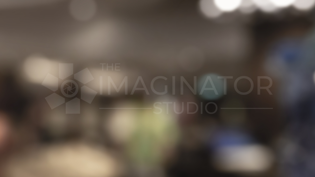 free digital headshot background of blurry indoor room