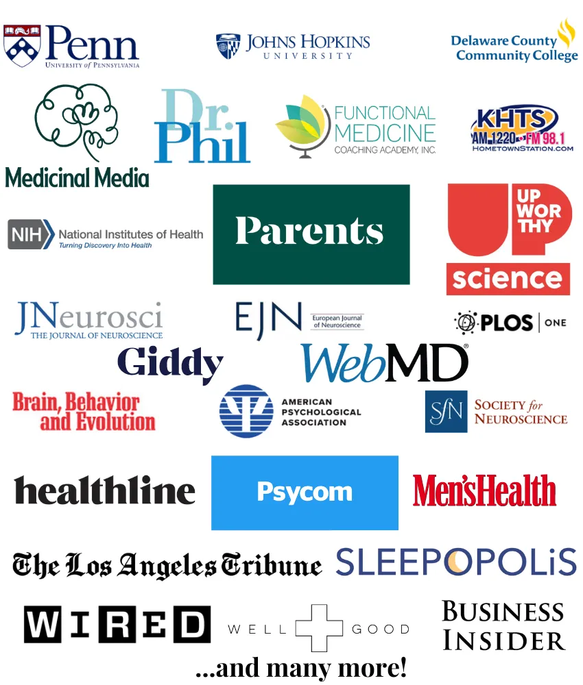 list of organizations and publications Dr. Hayley contributed to