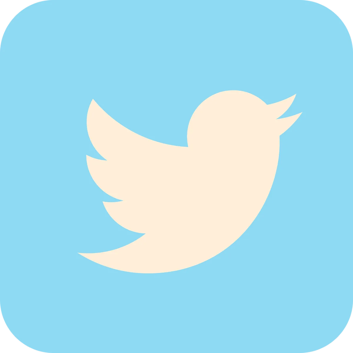 Twitter Logo with link to Twitter page in new tab