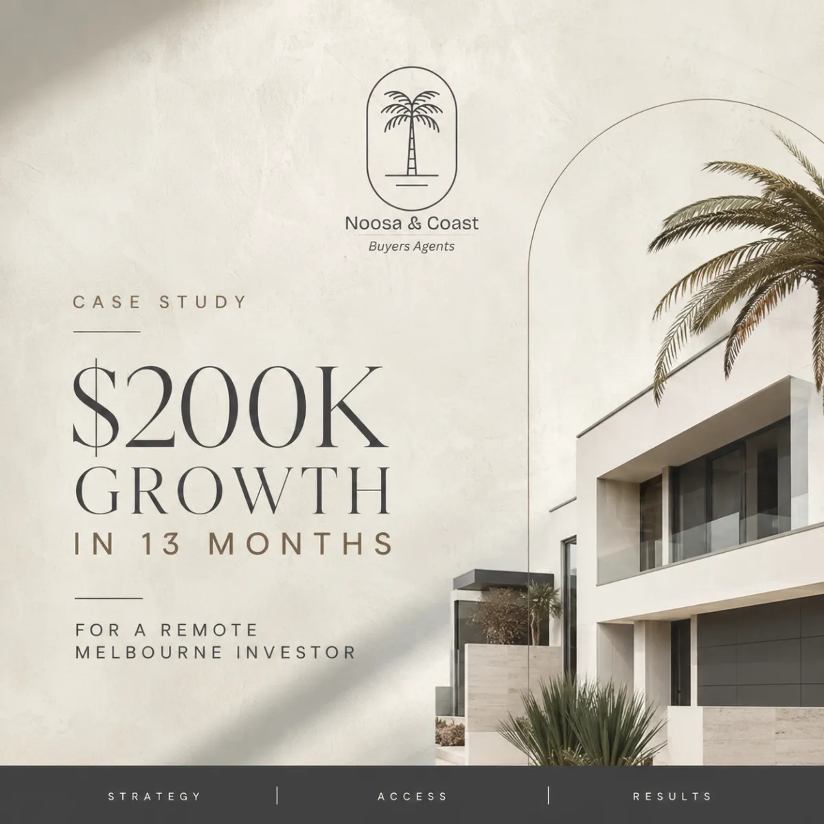 Case Study : $200K Growth in 13 months - Melbourne
