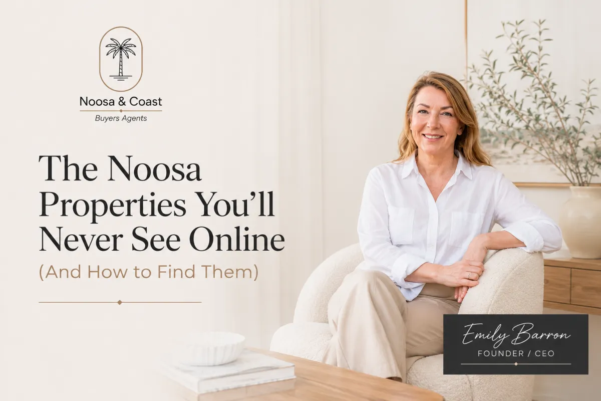 Emily Barron as Buyers Agent in Noosa and Sunshine Coast