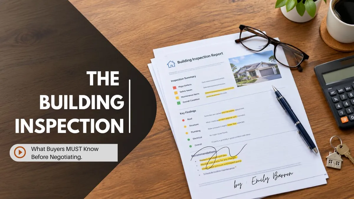 The building inspection report