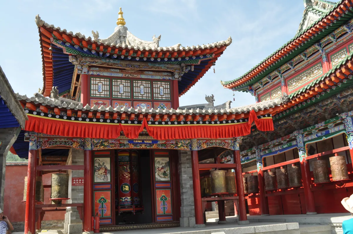 Temple in Xining China