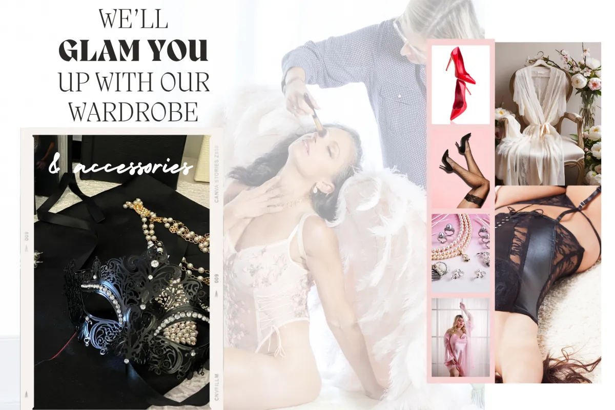Featuring Outfits from Boudoir Bliss Lingerie in Jupiter Florida