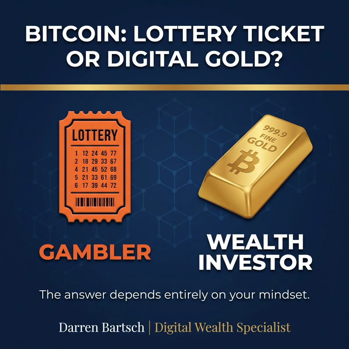 Bitcoin is NOT A Lottery Ticket