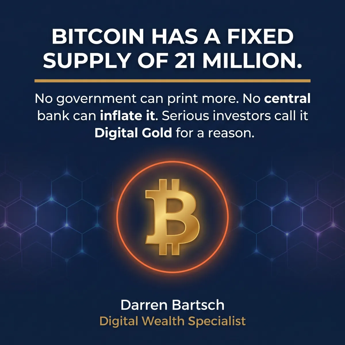 Why Serious Investors treat Bitcoin as Digital Gold