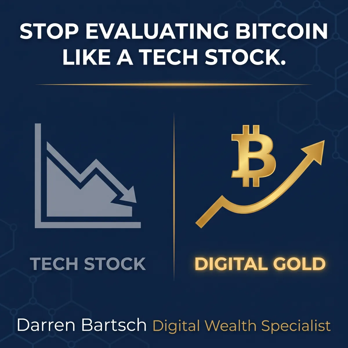 Bitcoin is NOT a Tech Stock
