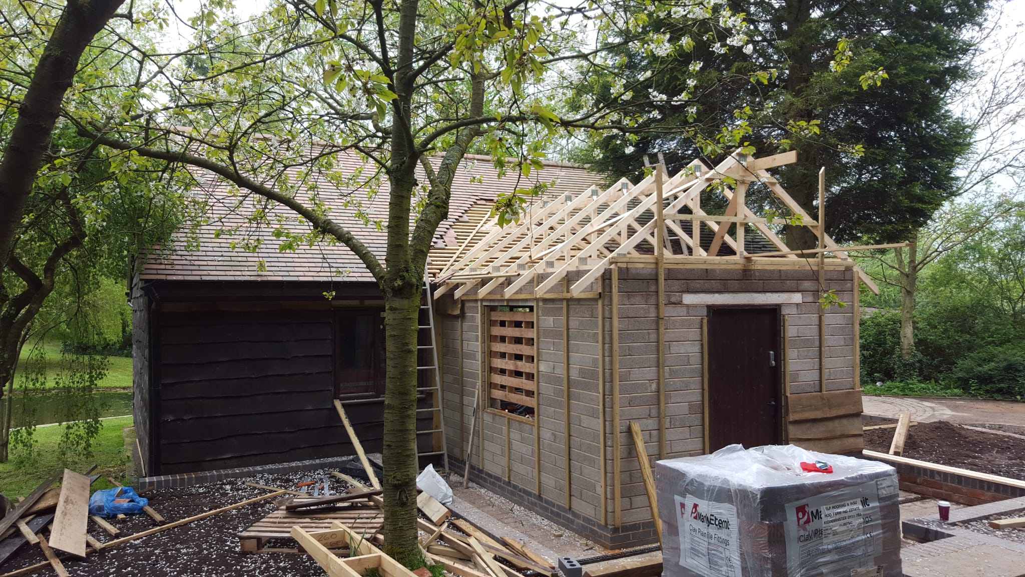 Shell only build providing a weathertight structure in Stourport on Severn
