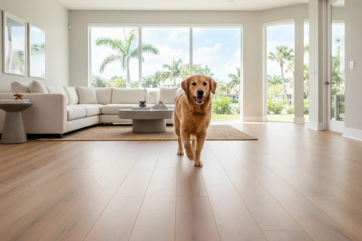 Best Flooring for Homes With Large Dogs
