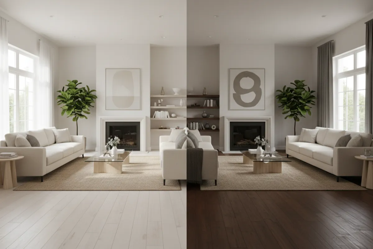 Light vs Dark Flooring: Which Makes Your Home Look Bigger?